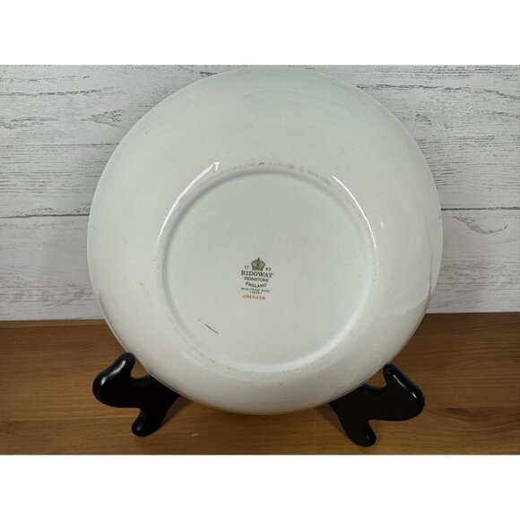 Ridgway Vintage 60's Grenada Serving Dish Bowl Geometric Mid Century Modern - Picture 5 of 5